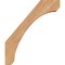 Ekena Millwork 5 1/2"W x 22"D x 26"H Legacy Smooth Knee Brace, Western Red Cedar BRC06X22X26LEC00SWR - alternate 4